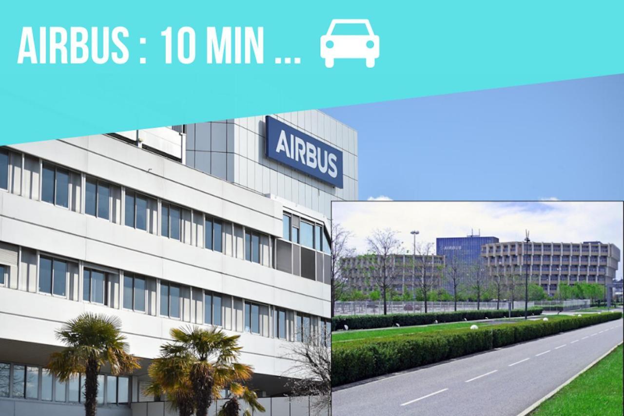 Appartement Cosy Tout Confort - Climatisation, Balcon, Wifi - Proche Airbus, Purpan, Aeroport, Stade Ernest Wallon 툴루즈 외부 사진